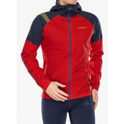 Kurtka do biegania męska La Sportiva Pocketshell Jacket. Czerwone kurtki sportowe męskie La Sportiva, m, bez wzorów, do biegania. Za 682.49 zł.