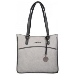 Justbag Torebka Damska Szara. Szare torebki do ręki damskie marki Justbag. Za 295.00 zł.