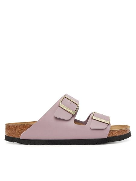 Birkenstock Klapki Arizona 1030878 Różowy. Czerwone klapki damskie Birkenstock, bez wzorów, ze skóry, bez obcasa. Za 319.99 zł.