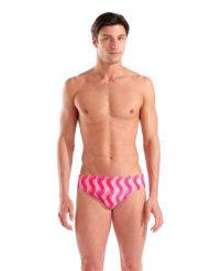 Kąpielówki slipy męskie na basen treningowe Arena Briefs Ripple. Czerwone kąpielówki męskie Arena, l, bez wzorów, z materiału, długie, na fitness i siłownię. Za 131.98 zł.