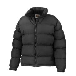Damska Miejska Kurtka Outdoorowa Holkham Down Feel Performance. Czarne kurtki damskie RESULT, xl, bez wzorów, z puchu, bez kaptura. Za 225.99 zł.