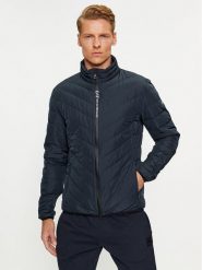EA7 Emporio Armani Kurtka puchowa 8NPB13 PNE1Z 1578 Granatowy Regular Fit. Niebieskie kurtki męskie EA7 Emporio Armani, m, bez wzorów, z puchu, bez kaptura. Za 629.99 zł.
