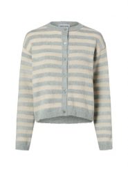 More & More Kardigan damski Kobiety beżowy|szary w paski, 36. Brązowe kardigany damskie More & More, uniwersalny, bez wzorów, z syntetyku. Za 279.95 zł.