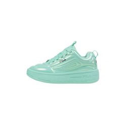 Buty damskie Fila Superbubble F. Niebieskie obuwie sportowe damskie Fila, bez wzorów, z materiału, trekkingowe. Za 299.00 zł.