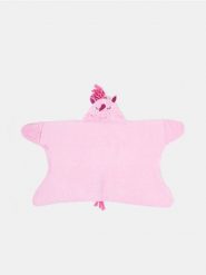 Koc - różowy. Czerwone kocyki dla dzieci Sinsay. Za 39.99 zł.