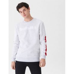 Bluza z napisem - Jasny szary. Bluzy męskie House. Za 69.99 zł.
