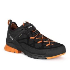 Buty Aku Rock Dfs 722108 czarne. Czarne trekkingi męskie wspinaczkowe, gore-tex. Za 814.85 zł.