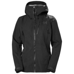 Damska kurtka wodoodporna Helly Hansen Odin 9 world infinity shell. Czarne kurtki damskie Helly Hansen, uniwersalny, bez wzorów, z hardshellu, bez kaptura. Za 2,396.00 zł.