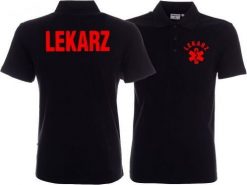 LPP - Promostars Koszulka Polo ratownicza czarna męska FUNKCYJNA nadruk FLUO. Czarne koszulki polo męskie LPP - Promostars, m, bez wzorów, bez ramiączek. Za 103.99 zł.