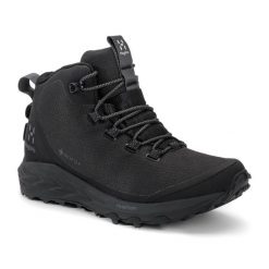 Buty trekkingowe damskie Haglöfs L.I.M FH GTX Mid. Czarne obuwie sportowe damskie Haglöfs, bez wzorów, z gore-texu, wspinaczkowe. Za 830.75 zł.