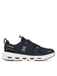 On Sneakersy Cloud Sky 3YD1144 Granatowy. Niebieskie buty sportowe chłopięce On, bez wzorów, z materiału, bez zapięcia. Za 449.99 zł.