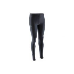 Legginsy RUN DRY. Szare legginsy sportowe męskie KALENJI. Za 39.99 zł.