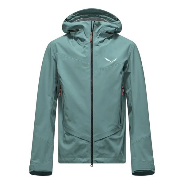 Kurtka turystyczna z kapturem Salewa Ortles GTX 3L Epe. Zielone kurtki męskie Salewa, na zimę, l, bez wzorów, z gore-texu, z kapturem. Za 1,875.55 zł.