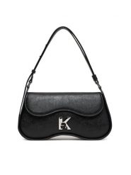 Karl Lagerfeld Jeans Torebka A3W30212 Czarny. Czarne torebki do ręki damskie Karl Lagerfeld Jeans, bez wzorów, z jeansu, bez dodatków. Za 579.99 zł.