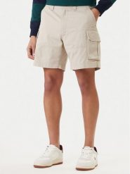 Polo Ralph Lauren Szorty materiałowe 710964027004 Beżowy Relaxed Fit. Brązowe szorty męskie Polo Ralph Lauren, m, bez wzorów, z bawełny. Za 689.99 zł.