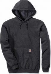 Carhartt Bluza Carhartt Midweight Hooded Sweatshirt Carbon. Bluzy męskie Carhartt, m, bez wzorów, bez kaptura. Za 241.31 zł.