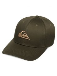 Quiksilver Czapka z daszkiem Decades AQYHA04002 Khaki. Brązowe rękawiczki męskie Quiksilver, bez wzorów, z poliesteru. Za 79.99 zł.