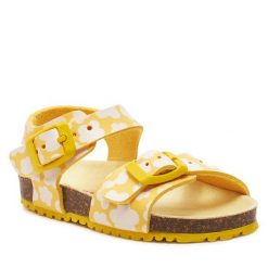 Sandały Agatha Ruiz de la Prada. Żółte sandały dziewczęce Agatha Ruiz de la Prada, bez zapięcia. Za 219.99 zł.