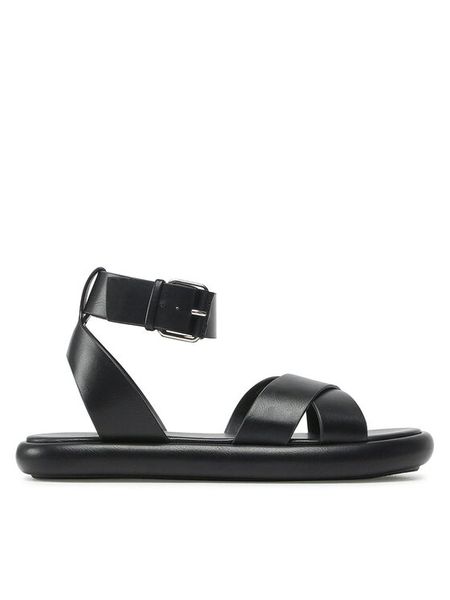 ONLY Shoes Sandały Onlmontana-1 15288148 Czarny. Czarne sandały damskie ONLY Shoes, bez wzorów, ze skóry, bez obcasa, na płaskiej podeszwie, bez zapięcia. Za 149.99 zł.