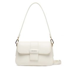 Torebka Lacoste. Szare torebki do ręki damskie Lacoste, bez wzorów, bez dodatków. Za 560.99 zł.