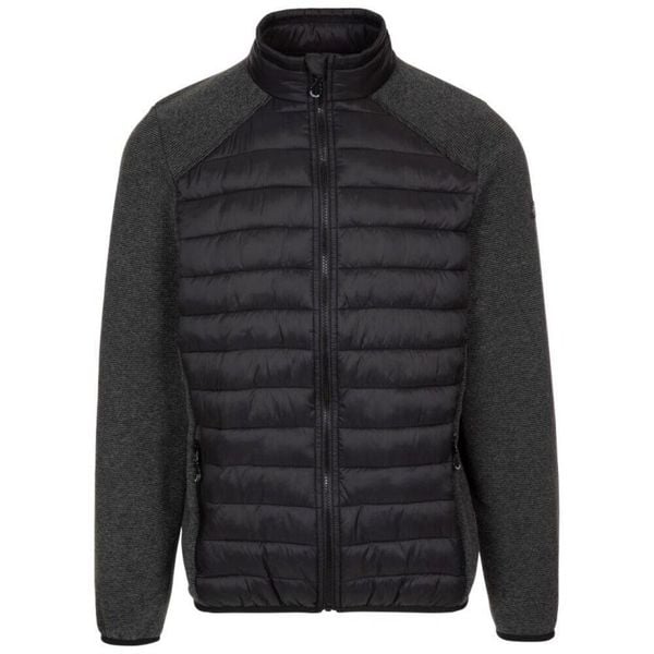 Męska Bluza Polarowa Jynxted. Czarne bluzy męskie Trespass, m, bez wzorów, z dzianiny, bez kaptura, na fitness i siłownię. Za 152.99 zł.