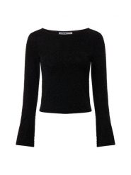 Noisy May Damska koszulka z długim rękawem - NMGilly Kobiety czarny jednolity, XS. Czarne t-shirty damskie Noisy may, xs, bez wzorów, eleganckie, bez kołnierzyka. Za 139.95 zł.