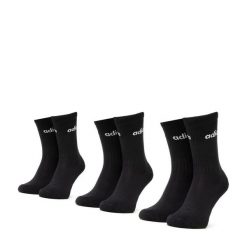 Skarpety długie adidas. Czarne skarpety męskie Adidas, bez wzorów. Za 44.99 zł.