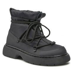 Śniegowce Jenny Fairy. Czarne kozaki damskie Jenny Fairy. Za 179.99 zł.