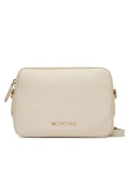Valentino Torebka Brixton VBS7LX07 Écru. Listonoszki damskie Valentino, bez wzorów, ze skóry, bez dodatków. Za 379.99 zł.