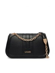 Liu Jo Torebka AA6108 E1109 Czarny. Czarne torebki do ręki damskie Liu Jo, bez wzorów, ze skóry, wizytowe, bez dodatków. Za 599.99 zł.