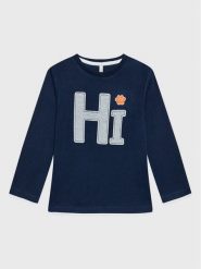 Birba Trybeyond Bluzka 999 54064 00 D Granatowy Regular Fit. Niebieskie t-shirty i topy dla dziewczynek Birba Trybeyond, bez wzorów, z bawełny, bez ramiączek. Za 59.99 zł.