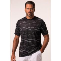 Męska Koszulka funkcyjna tennis rękaw 1/2 graficzny nadruk szybkoschnący. Czarne koszulki sportowe męskie JAY-PI, m, bez wzorów, z elastanu, bez kołnierzyka, bez ramiączek, tenisowe. Za 195.99 zł.