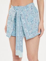 Pepe Jeans Szorty materiałowe Ember PL801101 Niebieski Regular Fit. Niebieskie szorty damskie Pepe Jeans, l, bez wzorów, z bawełny. Za 219.99 zł.