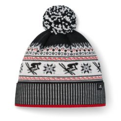 Czapka Eisbar Retroski Pompon MÜ. Czerwone czapki i kapelusze męskie Eisbar, na zimę, bez wzorów, z dzianiny, eleganckie. Za 249.90 zł.