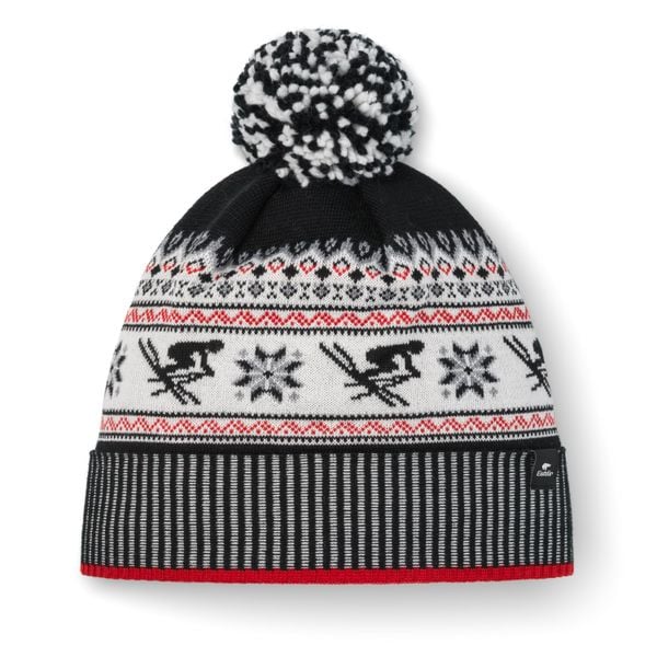 Czapka Eisbar Retroski Pompon MÜ. Czerwone czapki i kapelusze męskie Eisbar, na zimę, bez wzorów, z dzianiny, eleganckie. Za 249.90 zł.