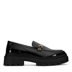 Loafersy DeeZee. Czarne mokasyny damskie DeeZee. Za 159.99 zł.