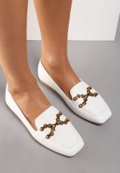 Białe Mokasyny Artaleia. Białe mokasyny damskie Renee, eleganckie. Za 69.99 zł.
