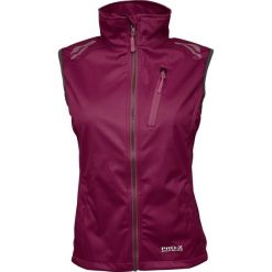 Kurtka przeciwwiatrowa bez rękawów damska Pro-X Elements Hanna. Czerwone kurtki damskie PRO-X ELEMENTS, bez wzorów, z softshellu, bez kaptura, trekkingowe. Za 379.00 zł.