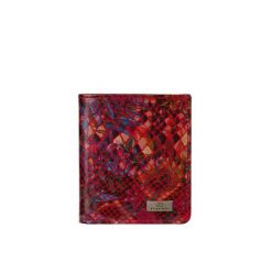 Czerwony mały portfel damski BajuBaj z kolorowej skóry naturalnej – elegancja i praktyczność PD1031s170. Czerwone portfele damskie bez wzorów, ze skóry. Za 114.00 zł.