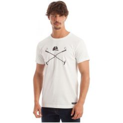 Polo Club C.H..A T-Shirt Męski Xl Biały. Białe koszulki polo męskie Polo Club C.H..A, z bawełny. W wyprzedaży za 119.00 zł.