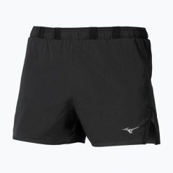 Spodenki do biegania męskie Mizuno Tech Light 3.5. Czarne krótkie spodenki sportowe męskie Mizuno, m, bez wzorów, do biegania. Za 299.99 zł.