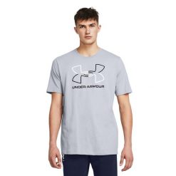 Koszulka treningowa męska Under Armour GL Foundation Update. Czarne koszulki sportowe męskie Under Armour, m, bez wzorów, bez kołnierzyka, bez ramiączek. Za 86.99 zł.