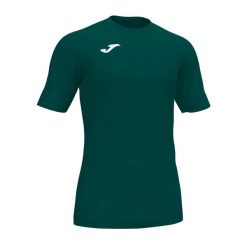 Koszulka do piłki nożnej dla chłopców Joma Strong. Żółte t-shirty dla chłopców Joma, bez wzorów, z poliesteru, bez ramiączek. Za 157.00 zł.
