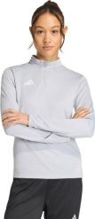 Bluza damska adidas Entrada 26 Training Top szara JZ6647 L. Szare bluzy damskie Adidas, l, bez wzorów, bez kaptura. Za 193.31 zł.