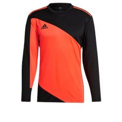 Koszulka bramkarska adidas Squadra 21 męska. Czarne koszulki sportowe męskie Adidas, l, bez wzorów, bez kołnierzyka, bez ramiączek, do piłki nożnej. Za 148.95 zł.
