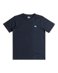 Koszulka z krótkim rękawem dla Chłopcy BASIC Niebieski. Brązowe t-shirty dla chłopców Quiksilver, bez wzorów, z bawełny, bez ramiączek. Za 64.99 zł.