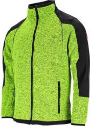 Bluza ochronna męska softshell stójka zamek odblaski SAGEWORK L. Brązowe bluzy męskie Reis, l, bez wzorów, z softshellu, bez kaptura. Za 124.71 zł.
