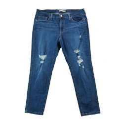 Second life - Levi Strauss damskie spodnie boyfriend - Stan bardzo dobry. Niebieskie spodnie sportowe damskie Levi's, l, bez wzorów, z denimu. Za 149.06 zł.