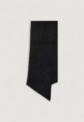 Szalik Kobieta ONLY ONLSOLA GLITTER KNIT SCARF CC. Czarne szaliki i chusty damskie Only, bez wzorów, z elastanu. Za 155.20 zł.