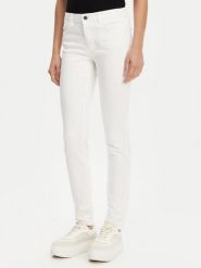 Armani Exchange Jeansy XW000123 AF10862 M0054 Biały Skinny Fit. Białe jeansy damskie Armani Exchange. Za 299.99 zł.